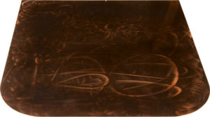 Artisan Bronze Steel Hearth Pad
